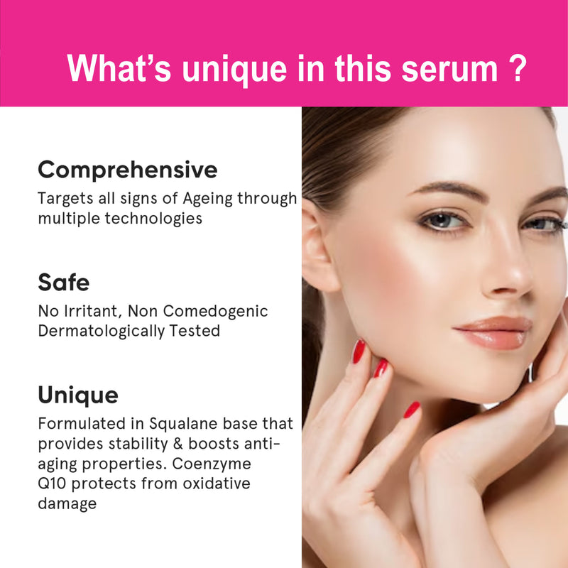 Dr. Kaiwart Advanced 0.3% Retinol Face Serum with Coenzyme Q10, Bakuchiol & Squalane – Anti-Aging Serum for Wrinkles, Dark Spots & Firm Skin (30ml)