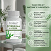 Dr. Kaiwart Organic Spirulina Capsules 500mg – Natural Immunity Booster, Energy & Detox Support Supplement 60-Capsules (Pack of 2)