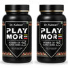 Dr. Kaiwart Play More Capsules – Ayurvedic Power of 25 Super Herbs for Men’s Energy, Stamina & Vitality 60-Capsules (Pack of 2)