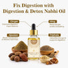 Ayurvedic  Nabhi Oil for Digestion & Detox Support | Nabhi Oil for Belly Button Care, Digestive Wellness & Metabolism Support | 30 ml