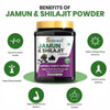 Srishma Jamun & Shilajit Powder for Blood Sugar Support – Natural Diabetic Care | 210g