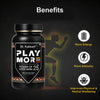 Dr. Kaiwart Play More Capsules – Ayurvedic Power of 25 Super Herbs for Men’s Energy, Stamina & Vitality 60-Capsules (Pack of 2)