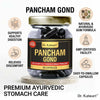 Pancham Gond Capsules 550mg | Ayurvedic Herbal Digestive Support with Moringa Gond, Chilgoza Gond, Pippali, Saunth & Kalonji | 20 Capsules