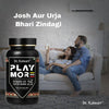 Dr. Kaiwart Play More Capsules – Ayurvedic Power of 25 Super Herbs for Men’s Energy, Stamina & Vitality 60-Capsules (Pack of 2)