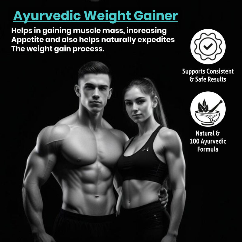 Srishma New and Improved Formula I Ayurvedic Weight Gainer Capsule Pack Of 2