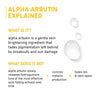 Dr. Kaiwart 2% Alpha Arbutin + 1% Hyaluronic Acid Face Serum – Dark Spot Corrector & Skin Brightening Serum for Hyperpigmentation (30ml)