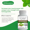 Dr. Kaiwart Ashwagandha Capsule – Natural Stress Reliever, Strength & Stamina Booster | 60 Pure Herbal Capsules