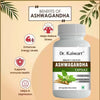 Dr. Kaiwart Ashwagandha Capsule – Natural Stress Reliever, Strength & Stamina Booster | 60 Pure Herbal Capsules