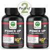 Srishma Power Up Capsules with Swarn Bhasm – Ayurvedic Energy, Stamina & Vitality Booster for Men | 60 Capsules Each (Pack of 2)