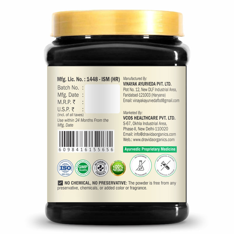Draviada Oraganics Pachak Pro Powder for Gas and Indigestion, Acidity & Bloating 250G