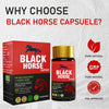 Black Horse Capsule for Men – Ayurvedic Immunity Booster & Strength Support | 60 Capsules