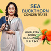 Srishma Sea Buckthorn Concentrate Pack Of 2 – 100% Natural Himalayan Berry Juice | Rich in Vitamin C & Antioxidants - Set Of 2