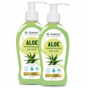 Dr. Kaiwart Pure Aloe Body Lotion For Winters |Body Moisturizer (Pack of 2)