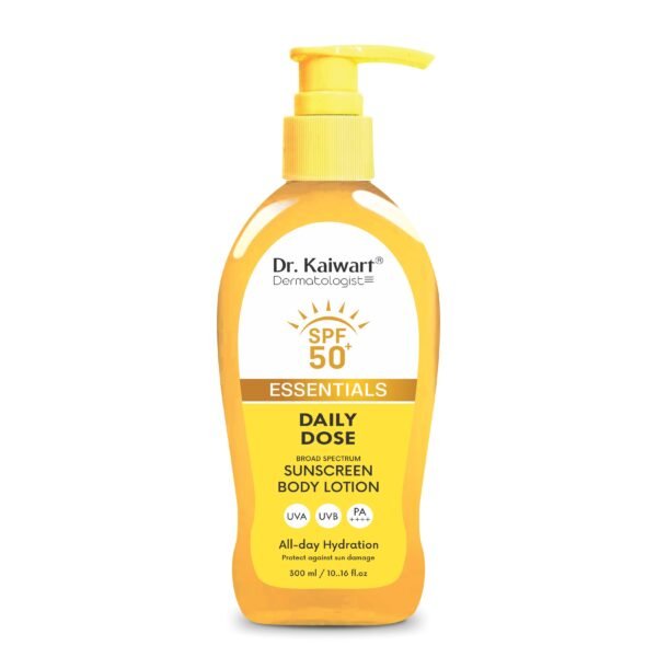 Dr. Kaiwart Sunscreen - SPF 50 PA+ Sunscreen - SPF 50 PA+ Multivitamin Gel | UVA-UVB Protection | Zero White Cast  (300 g)